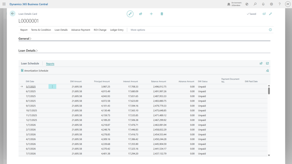 Smart EMI & Amortization