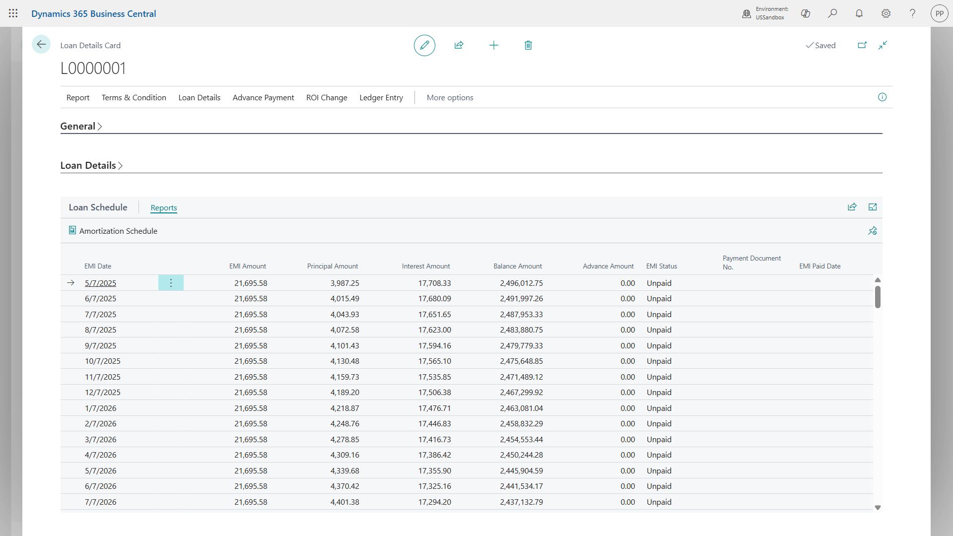 Smart EMI & Amortization